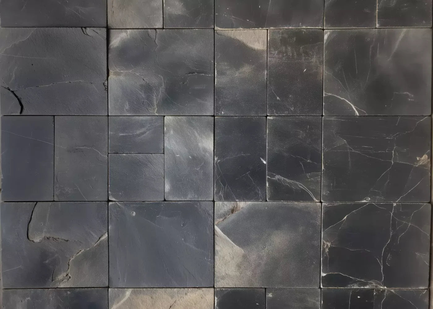Slate Tile 7’X5’ Rubbermat Floor (84 X 60 Inch) Backdrop