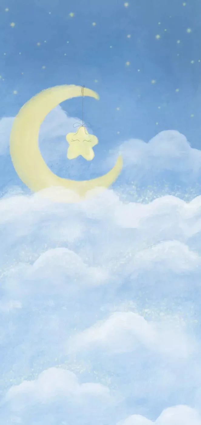 Sleep Tight Blue 8X16 Ultracloth ( 96 X 192 Inch ) Backdrop