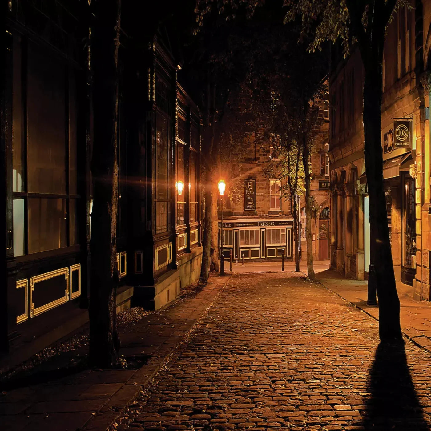 Sleeping Town 10X10 Ultracloth ( 120 X Inch ) Backdrop