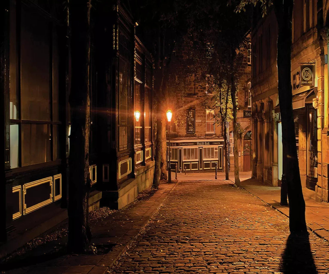 Sleeping Town 5X42 Fleece ( 60 X 50 Inch ) Backdrop