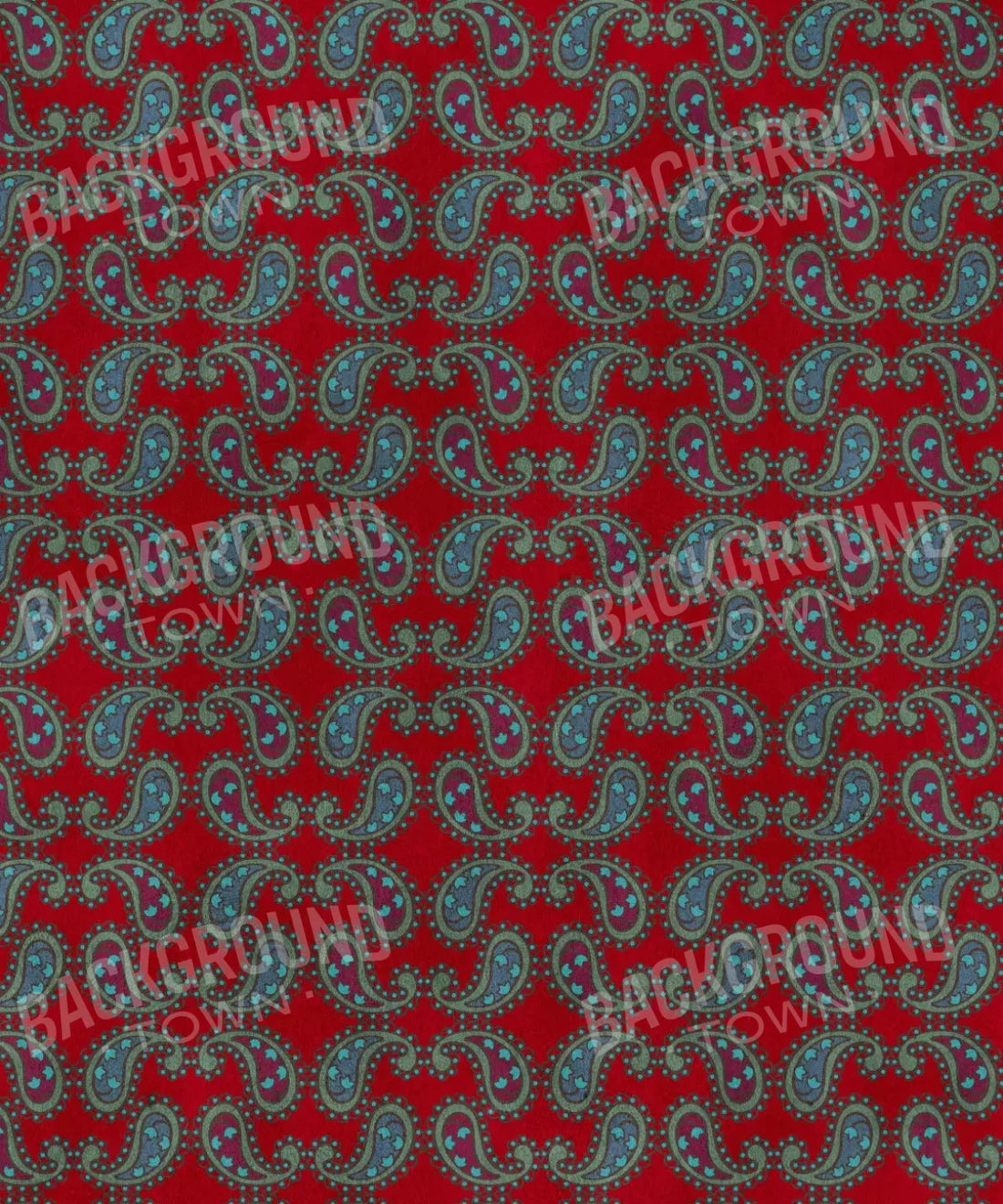 Red Pattern Backdrop for Photography
