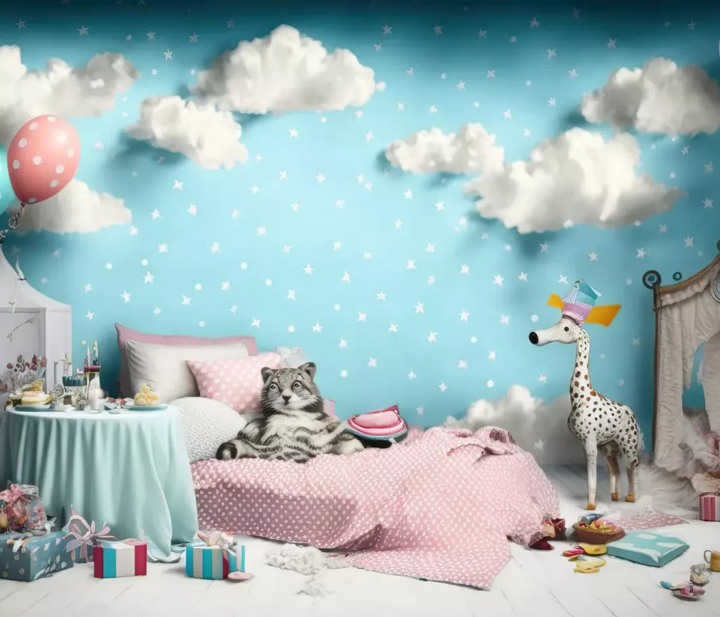 Slumber Party 12’X10’ Ultracloth (144 X 120 Inch) Backdrop