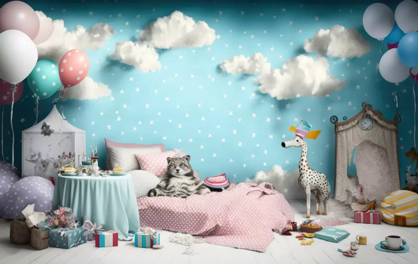 Slumber Party 16’X10’ Ultracloth (192 X 120 Inch) Backdrop