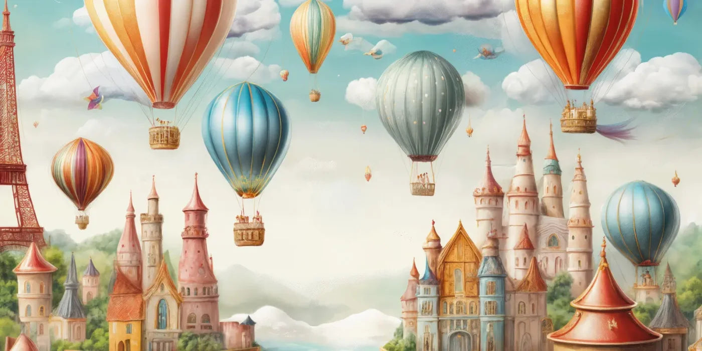 Small World 16’x8’ UltraCloth (192 x 96 inch) Backdrop