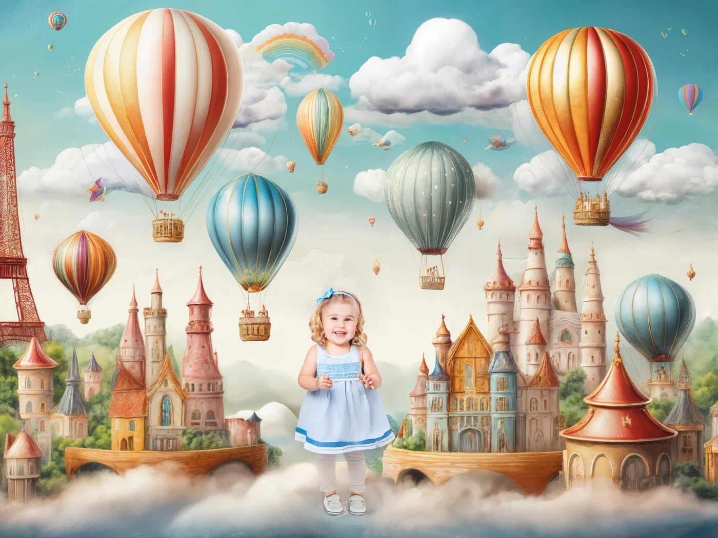 Small World Backdrop