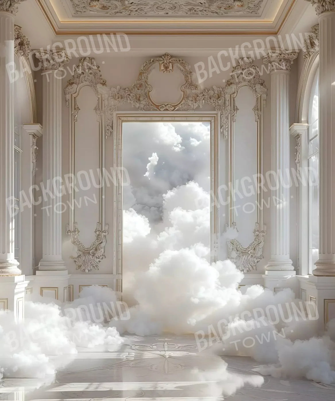 Smoke Mirrors Collection 38 10’X12’ Ultracloth (120 X 144 Inch) Backdrop