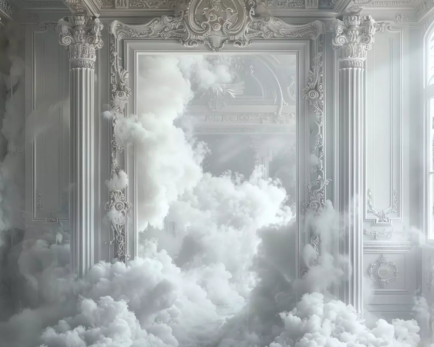Smoke Mirrors Collection 26 10’X8’ Fleece (120 X 96 Inch) Backdrop