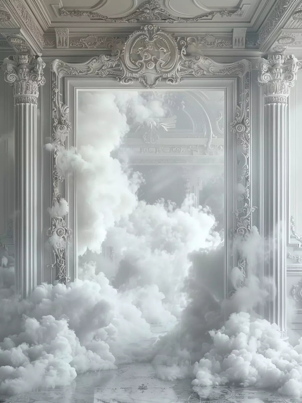 Smoke Mirrors Collection 26 6’X8’ Fleece (72 X 96 Inch) Backdrop