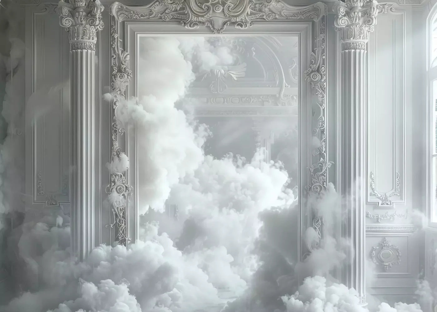 Smoke Mirrors Collection 26 7’X5’ Ultracloth (84 X 60 Inch) Backdrop