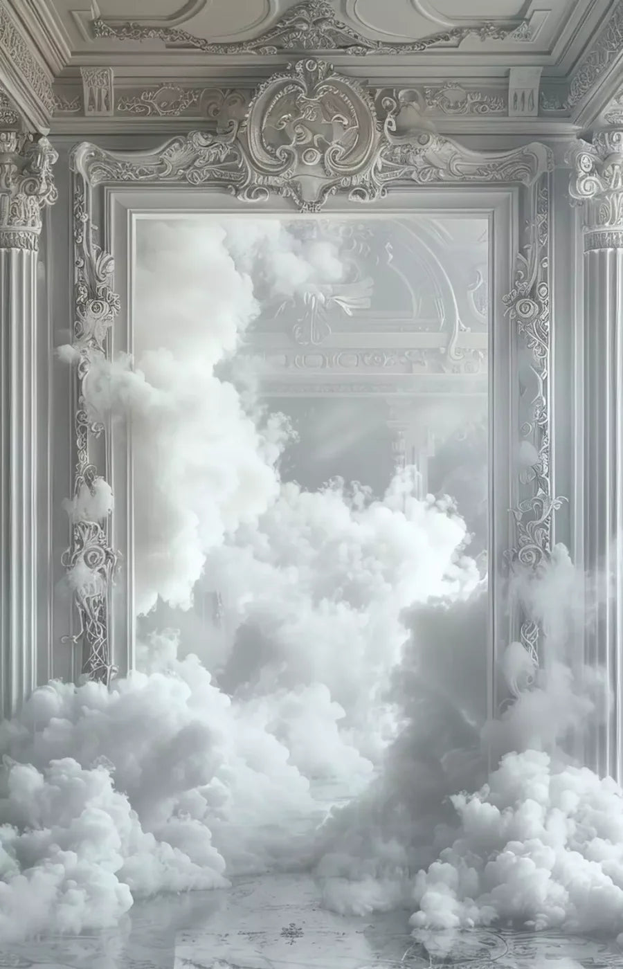Smoke Mirrors Collection 26 9’X14’ Ultracloth (108 X 168 Inch) Backdrop