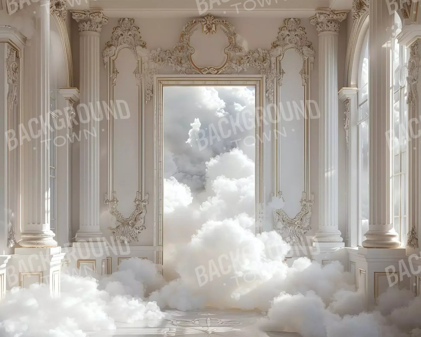 Smoke Mirrors Collection 38 10’X8’ Fleece (120 X 96 Inch) Backdrop