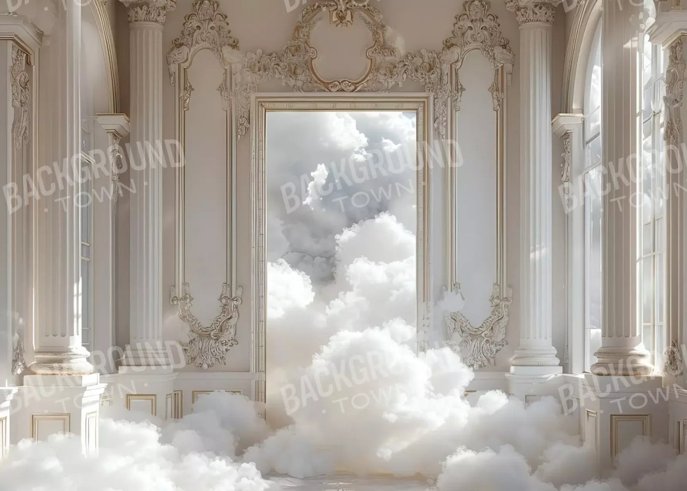 Smoke Mirrors Collection 38 7’X5’ Ultracloth (84 X 60 Inch) Backdrop