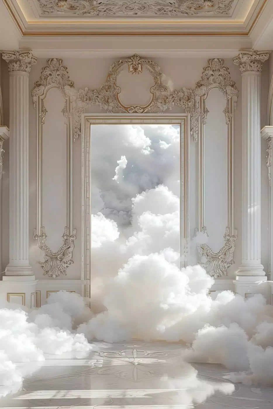 Smoke Mirrors Collection 38 8’X12’ Ultracloth (96 X 144 Inch) Backdrop