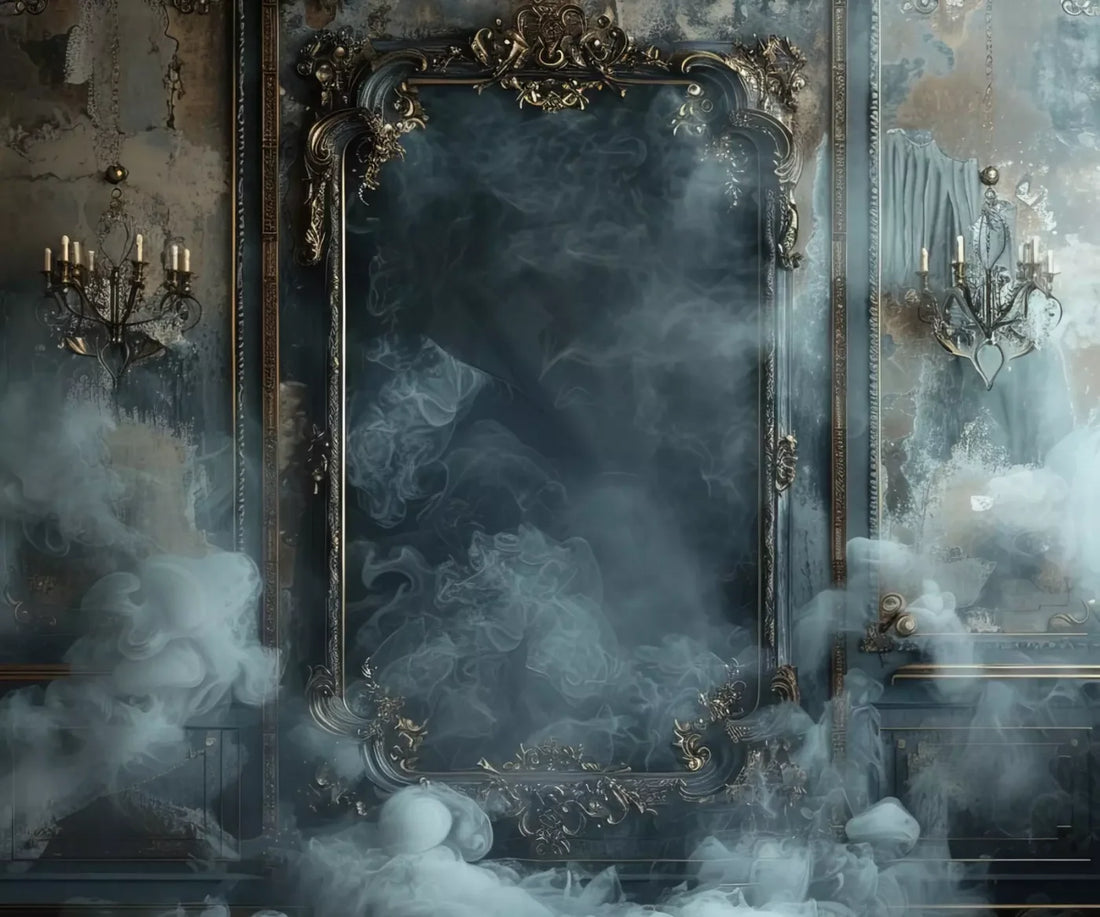 Smoke Mirrors Dark Collection 9 5’X4’2 Fleece (60 X 50 Inch) Backdrop