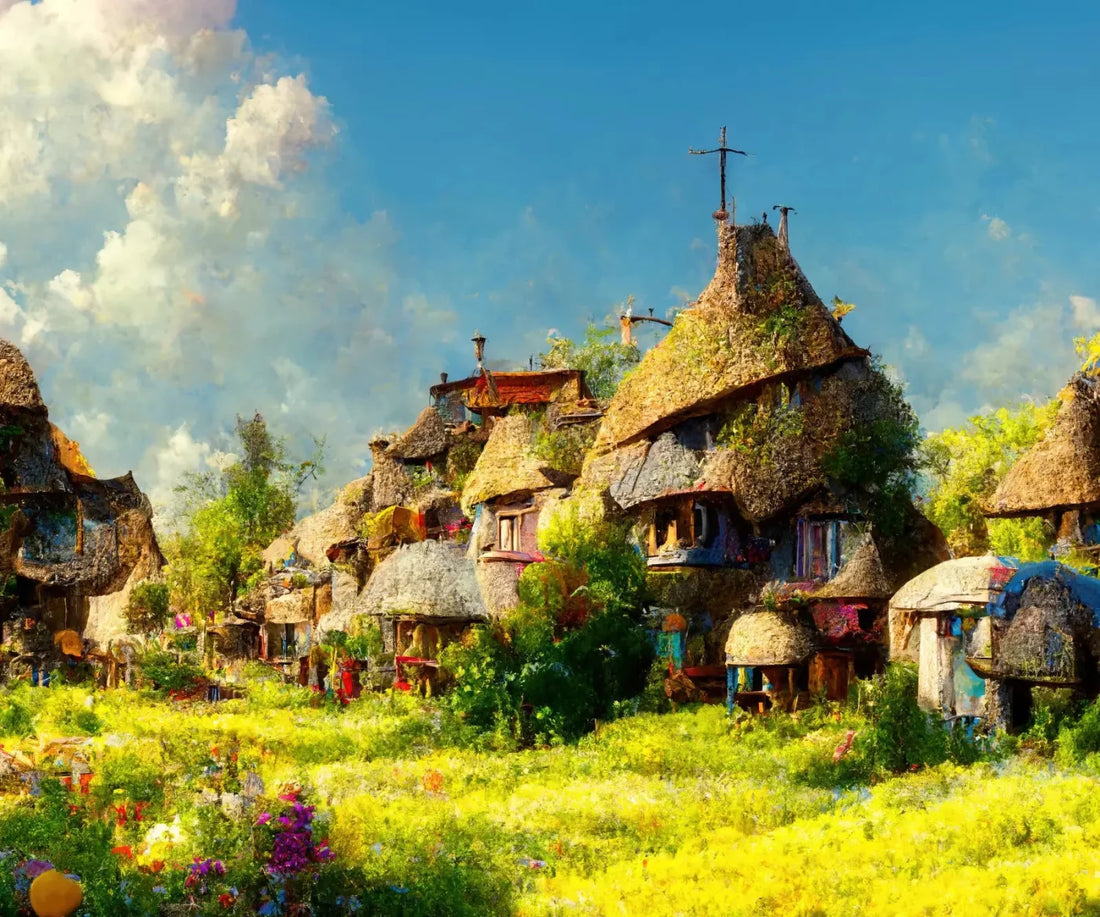 Smurf Life 5X42 Fleece ( 60 X 50 Inch ) Backdrop