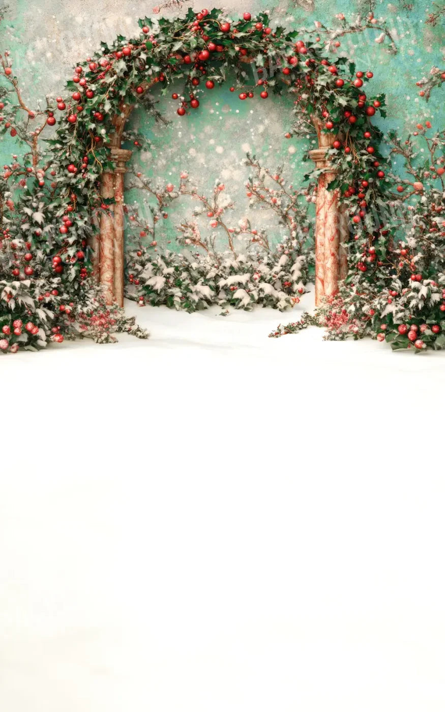 White Green Red Backdrop for Photography
