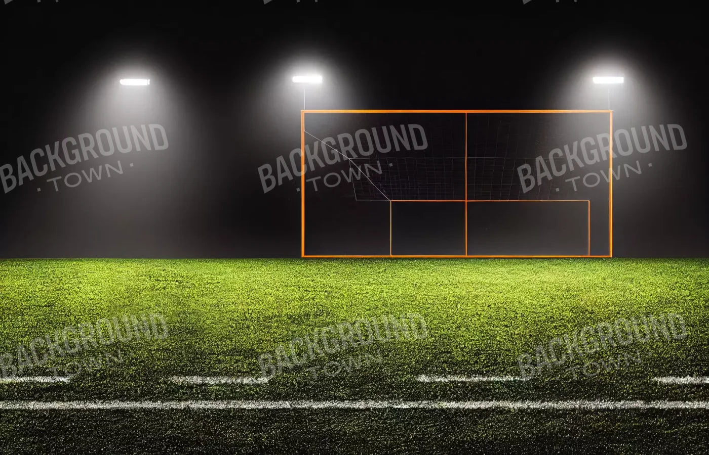 Soccer Night 2 12X8 Ultracloth ( 144 X 96 Inch ) Backdrop