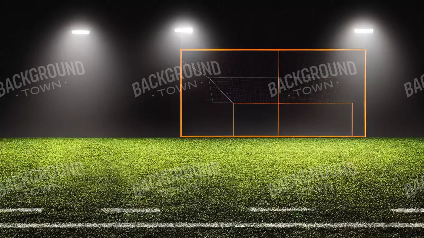 Soccer Night 2 14X8 Ultracloth ( 168 X 96 Inch ) Backdrop