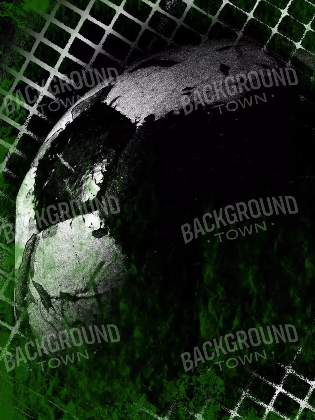 Soccer Night 5X68 Fleece ( 60 X 80 Inch ) Backdrop