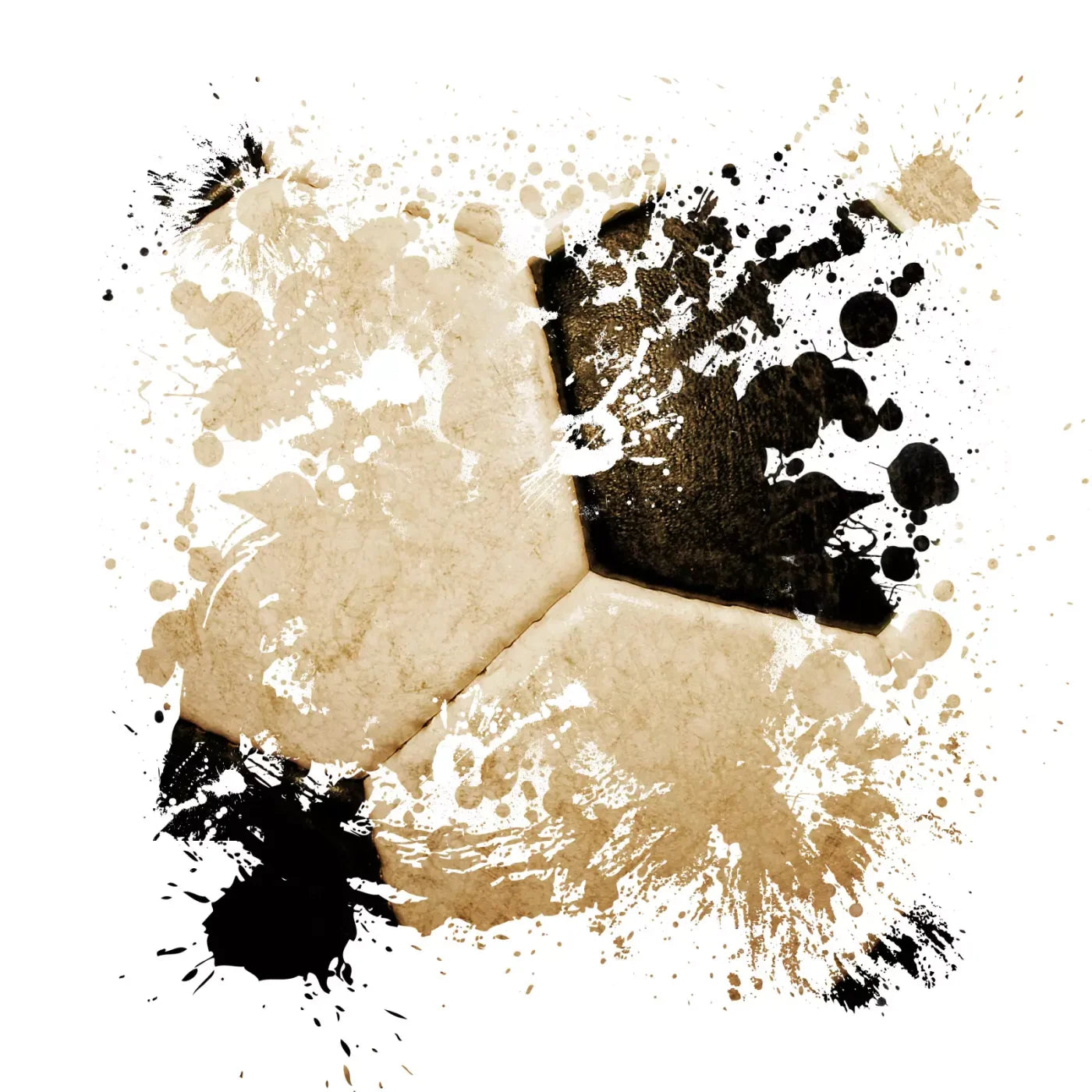 Soccer Splatter 8’X8’ Fleece (96 X Inch) Backdrop