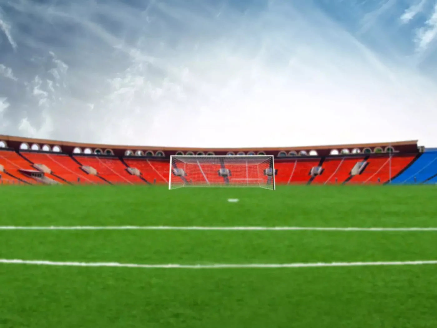 Soccer Stadium 6’8’X5’ Fleece (80 X 60 Inch) Backdrop