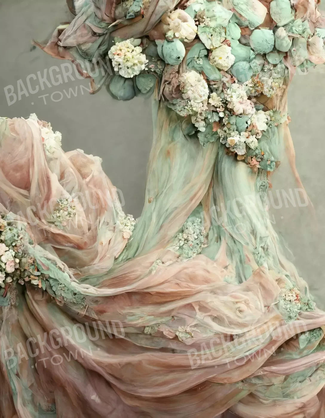 Softly Blushed 6’X8’ Fleece (72 X 96 Inch) Backdrop