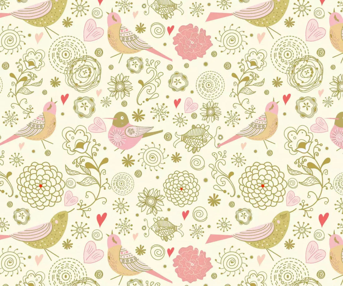 Song Bird 5X42 Fleece ( 60 X 50 Inch ) Backdrop