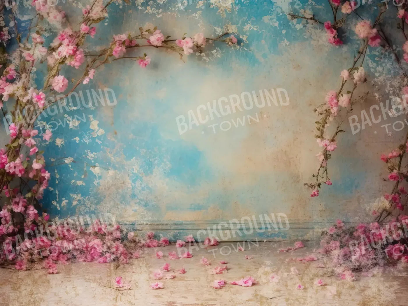 Southern Romance I 6’8X5’ Fleece (80 X 60 Inch) Backdrop