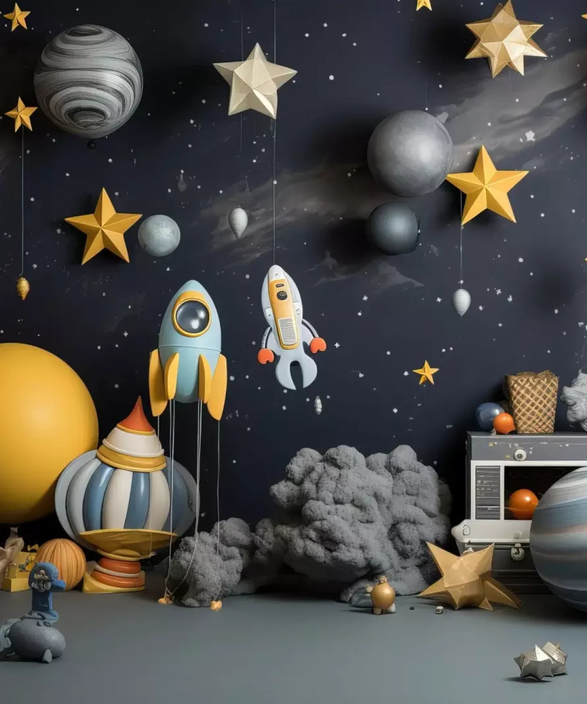 Space Cadet I 10’X12’ Ultracloth (120 X 144 Inch) Backdrop