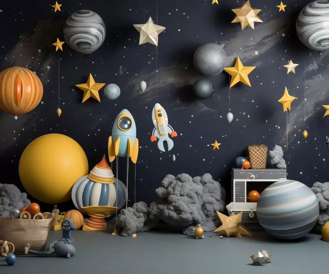 Space Cadet I 5’X4’2 Fleece (60 X 50 Inch) Backdrop