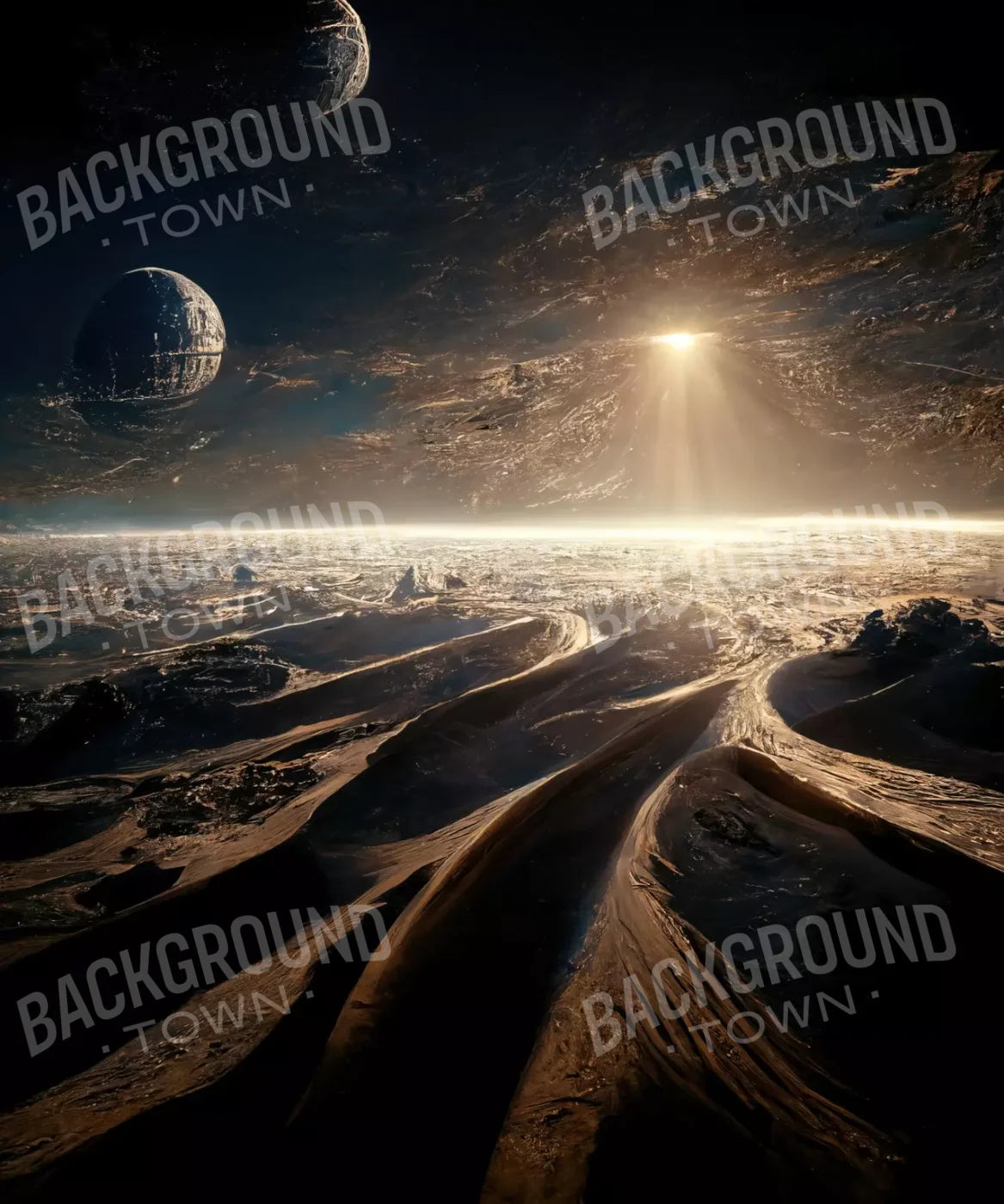 Black Al Design Backdrop for Photography