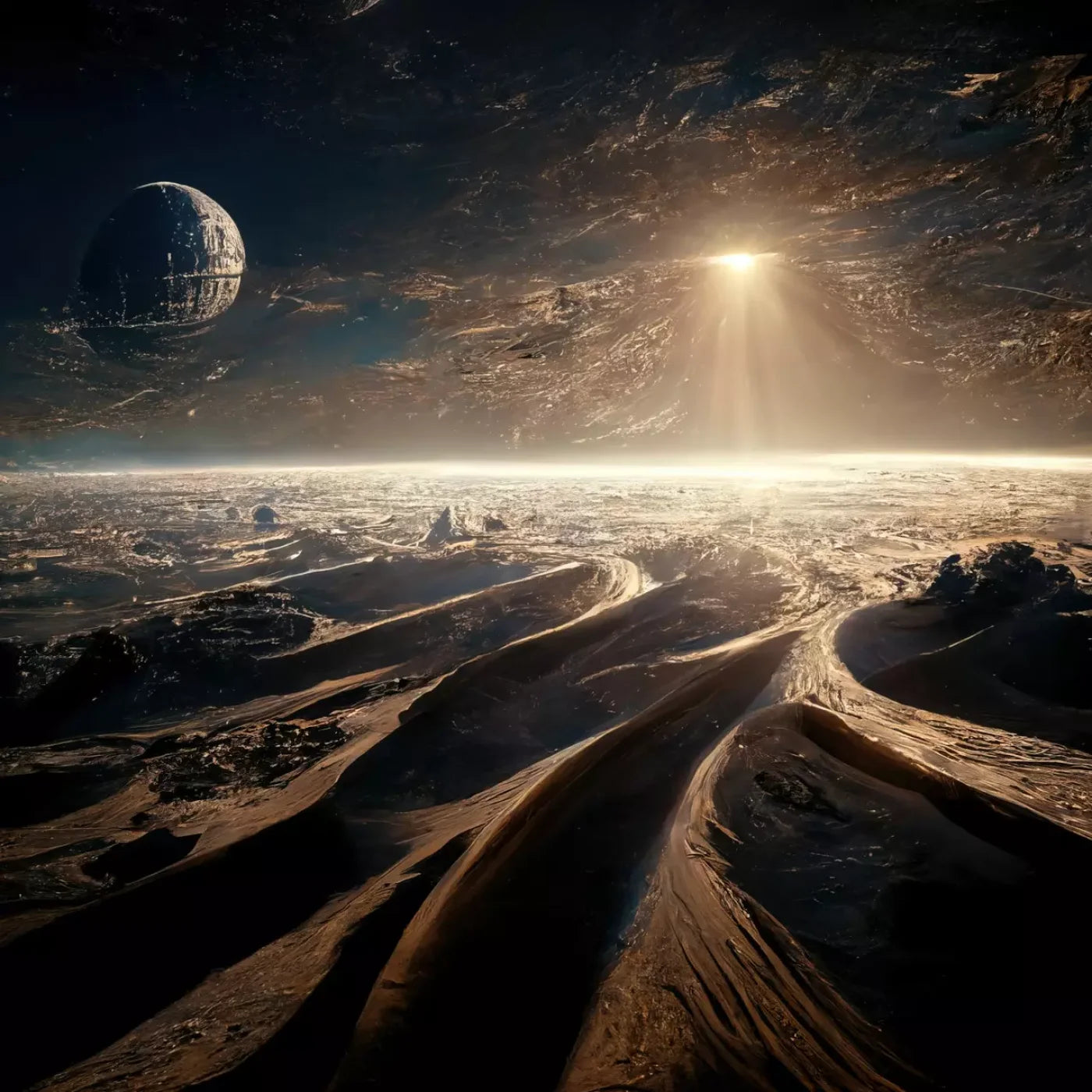 Space War I 8’X8’ Fleece (96 X Inch) Backdrop