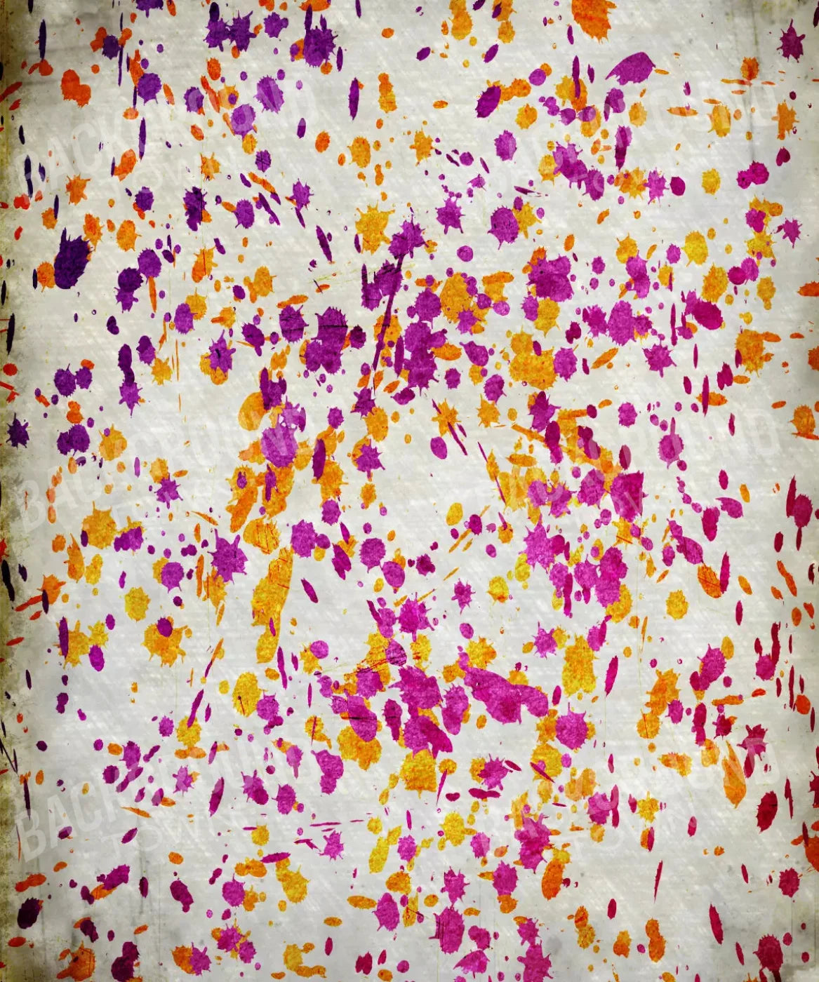 Multi-Color Painted Backdrop for Photography