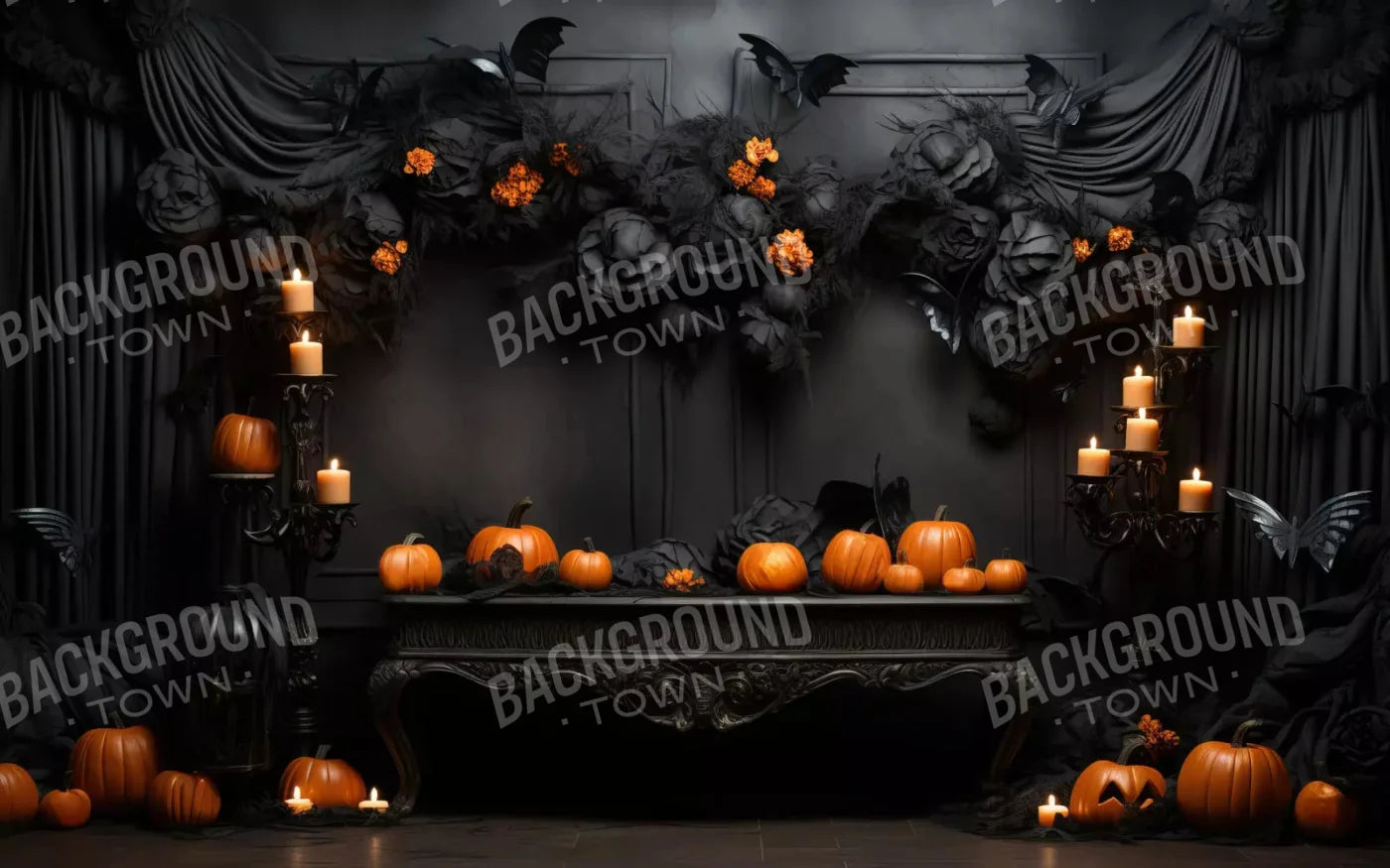 Spooktastic 14X9 Ultracloth ( 168 X 108 Inch ) Backdrop