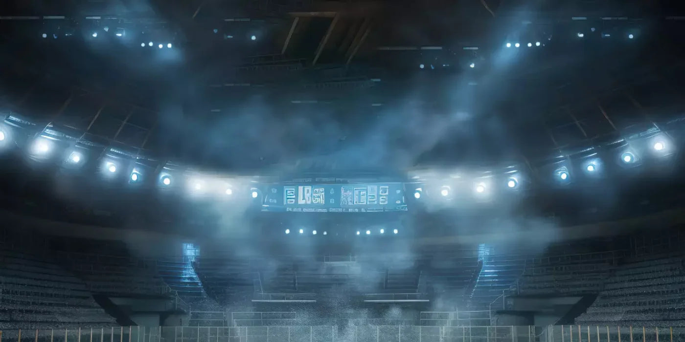 Sports Hockey On Ice 16’X8’ Ultracloth (192 X 96 Inch) Backdrop