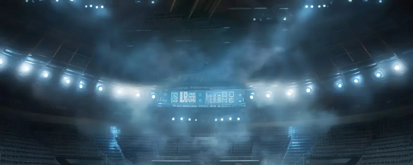 Sports Hockey On Ice 20’X8’ Ultracloth (240 X 96 Inch) Backdrop