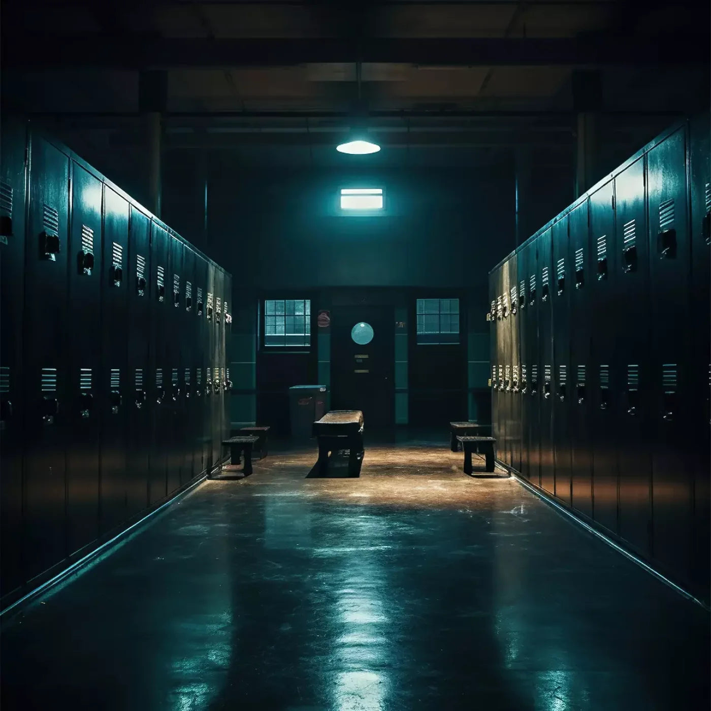 Sports Locker Room Cool 10’X10’ Ultracloth (120 X Inch) Backdrop