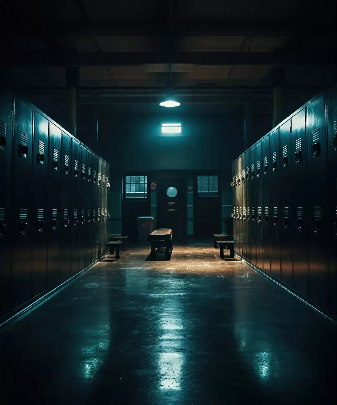 Sports Locker Room Cool 10’X12’ Ultracloth (120 X 144 Inch) Backdrop