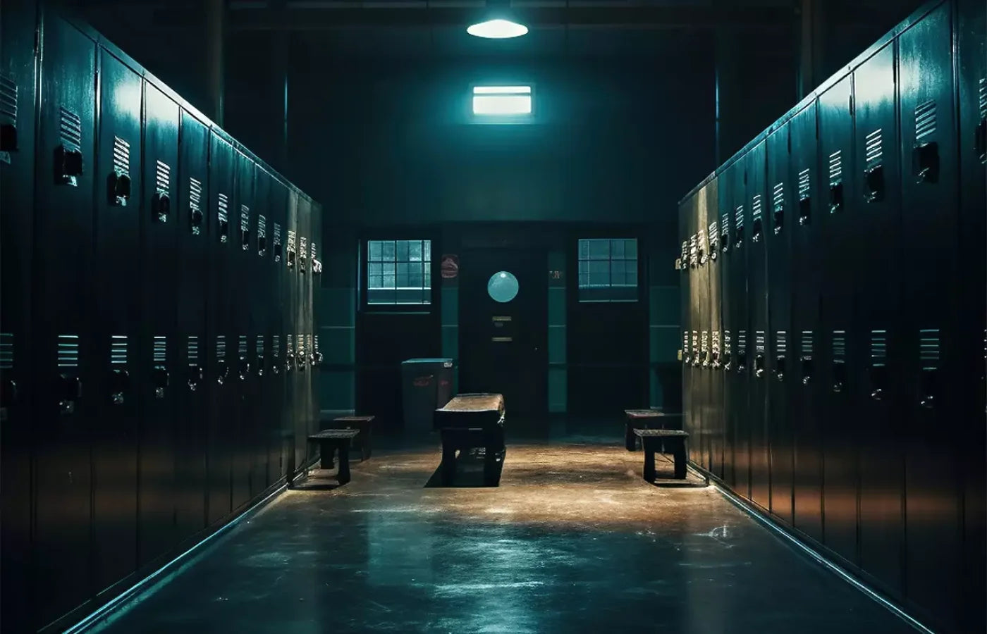 Sports Locker Room Cool 14’X9’ Ultracloth (168 X 108 Inch) Backdrop