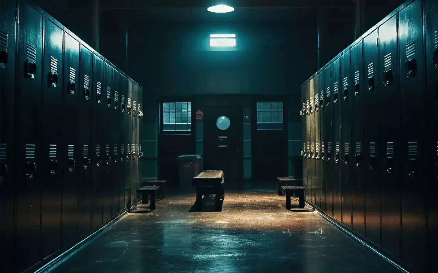 Sports Locker Room Cool 16’X10’ Ultracloth (192 X 120 Inch) Backdrop