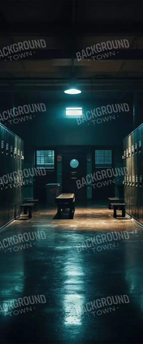 Sports Locker Room Cool 5’X12’ Ultracloth For Westcott X-Drop (60 X 144 Inch) Backdrop