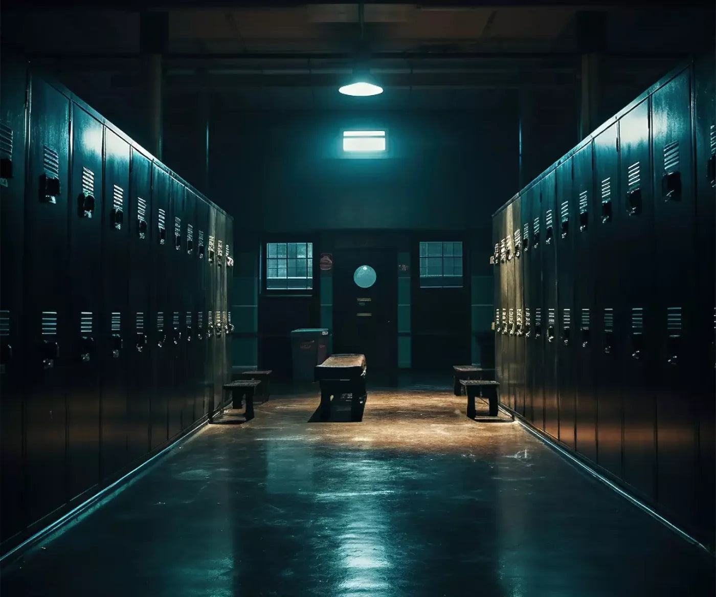 Sports Locker Room Cool 5’X4’2 Fleece (60 X 50 Inch) Backdrop