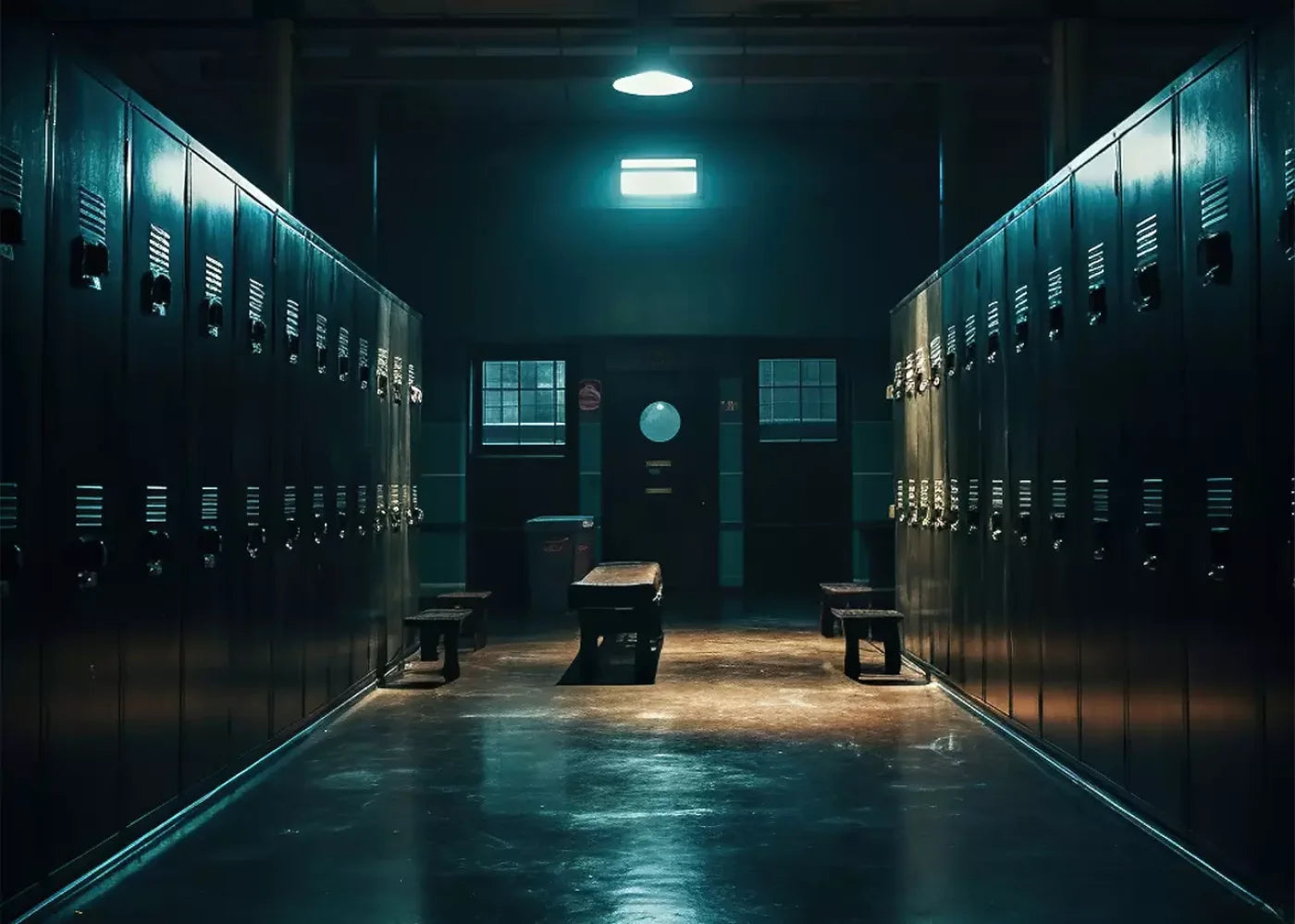 Sports Locker Room Cool 7’X5’ Ultracloth (84 X 60 Inch) Backdrop