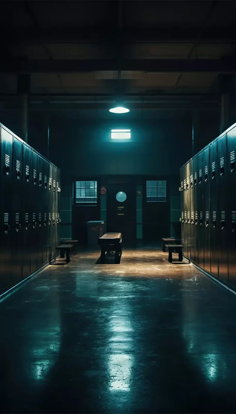 Sports Locker Room Cool 8’X14’ Ultracloth (96 X 168 Inch) Backdrop