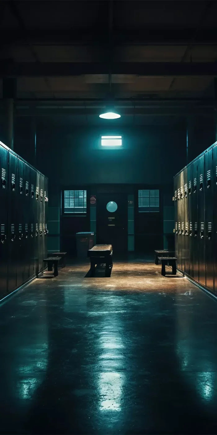 Sports Locker Room Cool 8’X16’ Ultracloth (96 X 192 Inch) Backdrop