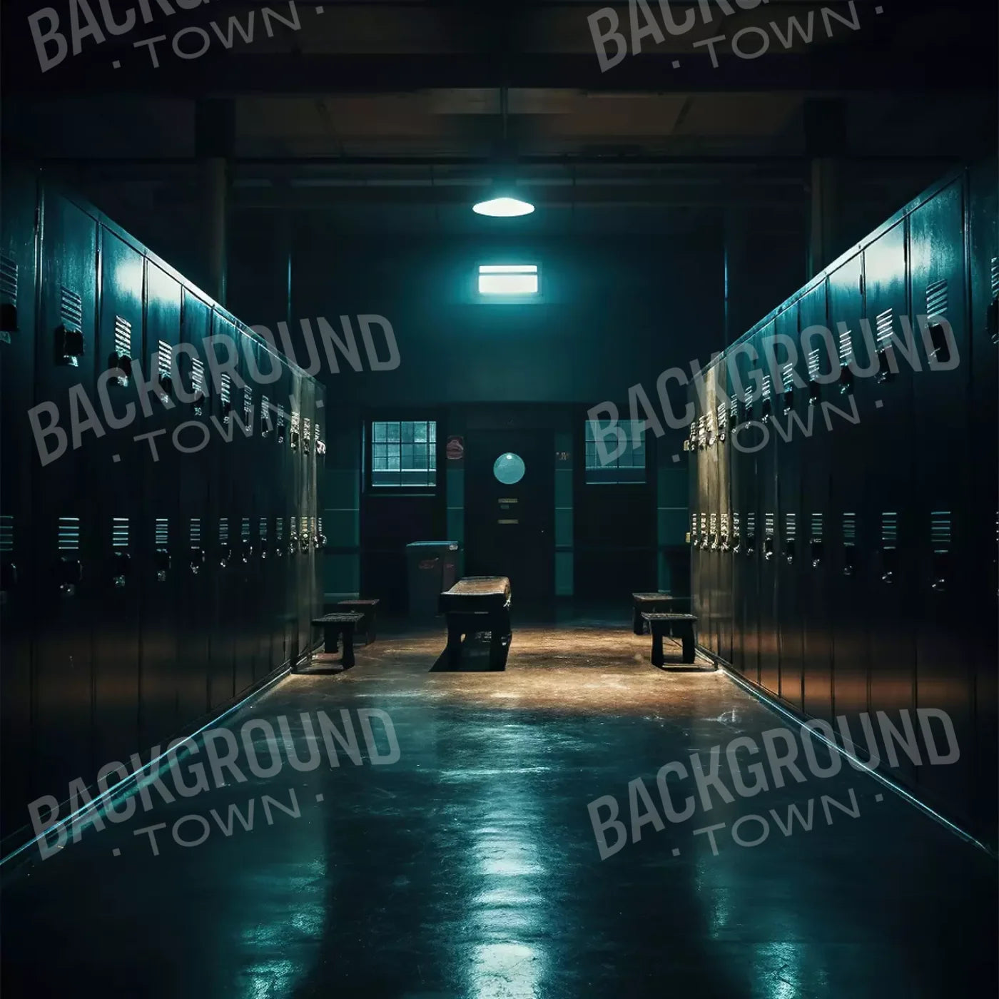 Sports Locker Room Cool 8’X8’ Fleece (96 X Inch) Backdrop