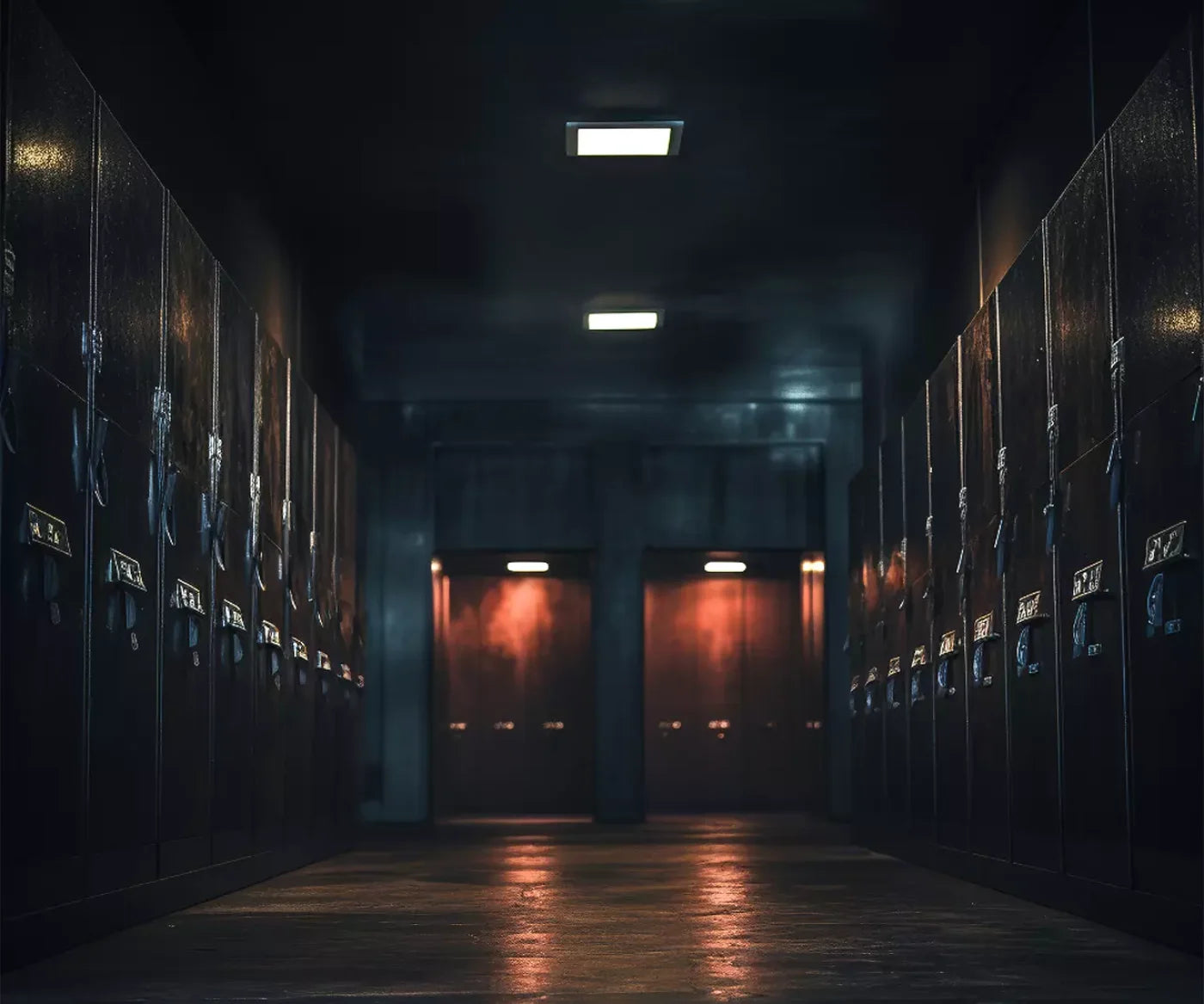 Sports Locker Room Warm 12’X10’ Ultracloth (144 X 120 Inch) Backdrop