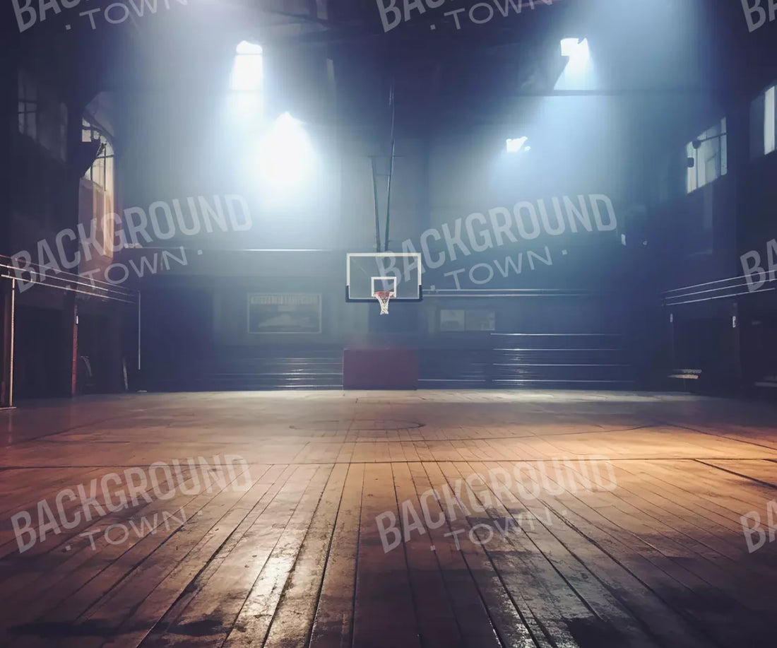 Sports On The Court Vintage Ii 5’X4’2 Fleece (60 X 50 Inch) Backdrop