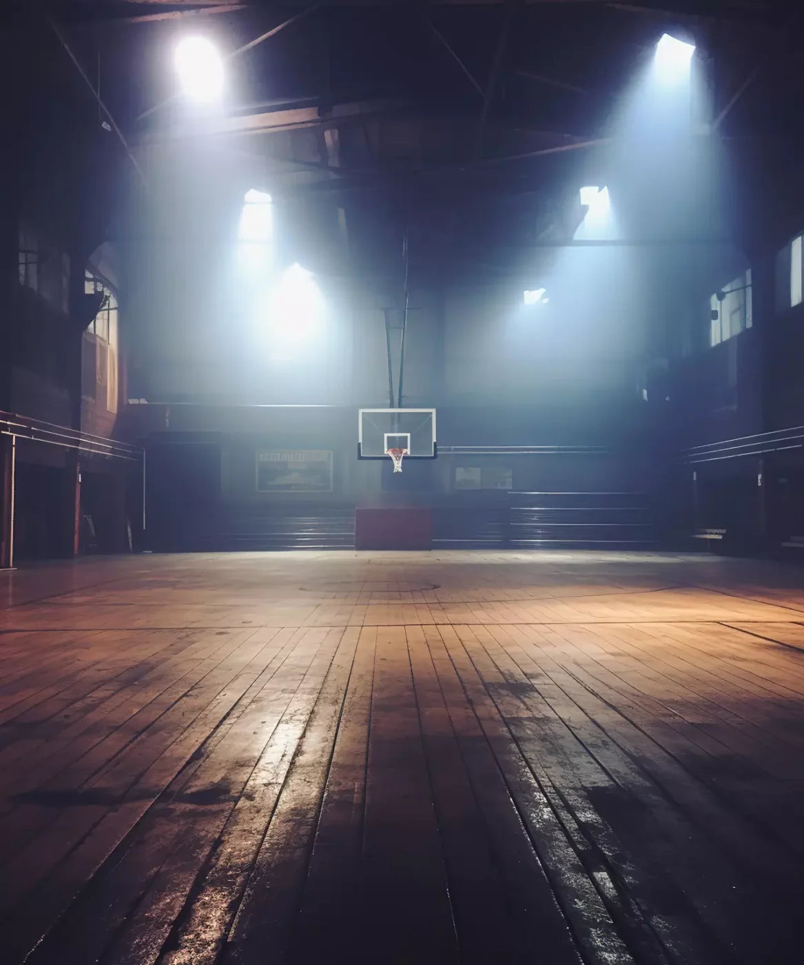 Sports On The Court Vintage Ii 10’X12’ Ultracloth (120 X 144 Inch) Backdrop