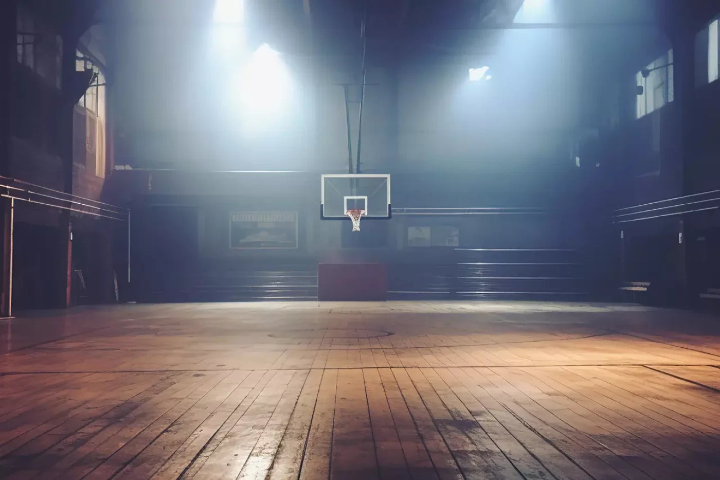 Sports On The Court Vintage Ii 12’X8’ Ultracloth (144 X 96 Inch) Backdrop